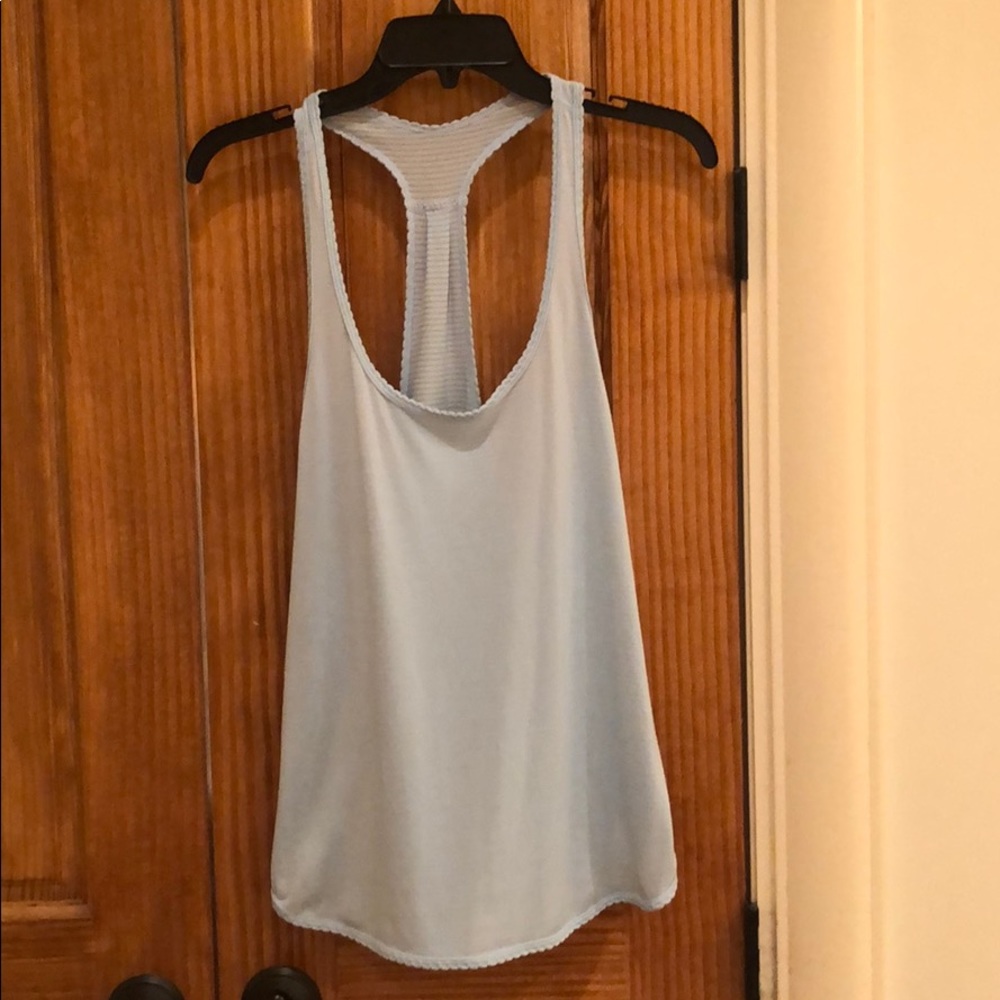 LuluLemon Blue Reversible Tank